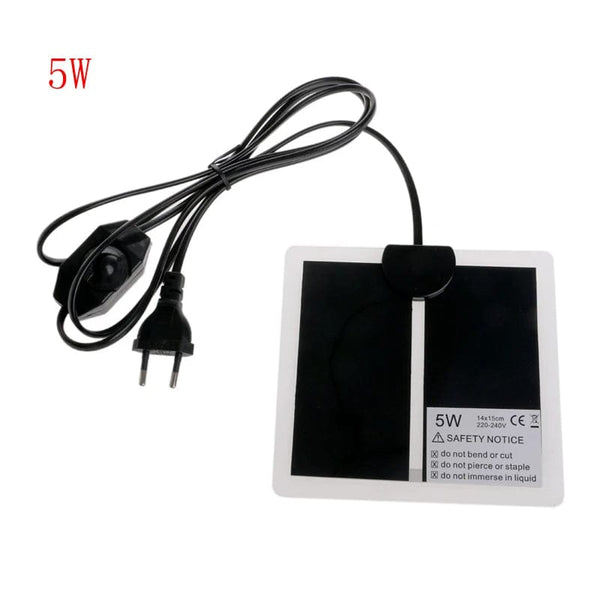 Planet Gates 5-28W Terrarium Reptiles Heat Mat Climbing Pet Heating Warm Pads Adjustable Temperature Controller Mats Reptiles Supplies