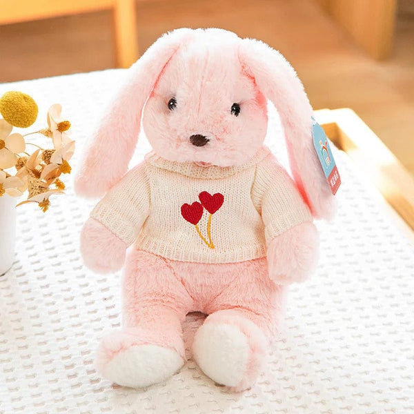 Planet Gates 5 / 45cm Kawaii Long Ear Rabbit Soft Plush Toys Sleeping Cute Bunny Cartoon Stuffed Animal Dolls Child Baby Appease Pillow Birthday Gift