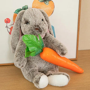 Planet Gates 5 / 45cm Kawaii Long Ear Rabbit Soft Plush Toys Sleeping Cute Bunny Cartoon Stuffed Animal Dolls Child Baby Appease Pillow Birthday Gift