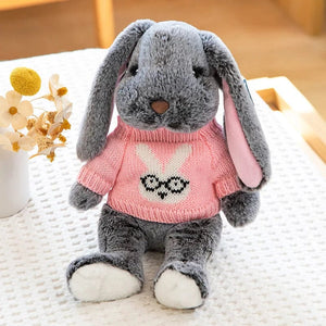Planet Gates 5 / 45cm Kawaii Long Ear Rabbit Soft Plush Toys Sleeping Cute Bunny Cartoon Stuffed Animal Dolls Child Baby Appease Pillow Birthday Gift