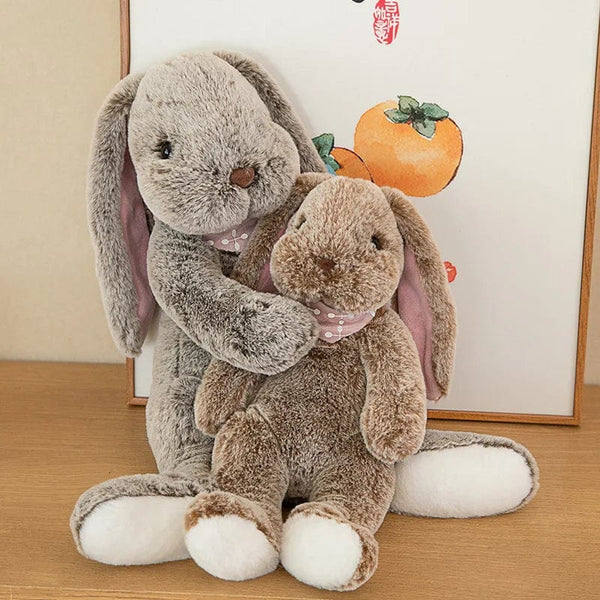 Planet Gates 5 / 45cm Kawaii Long Ear Rabbit Soft Plush Toys Sleeping Cute Bunny Cartoon Stuffed Animal Dolls Child Baby Appease Pillow Birthday Gift