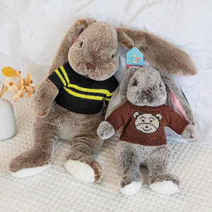Planet Gates 5 / 45cm Kawaii Long Ear Rabbit Soft Plush Toys Sleeping Cute Bunny Cartoon Stuffed Animal Dolls Child Baby Appease Pillow Birthday Gift