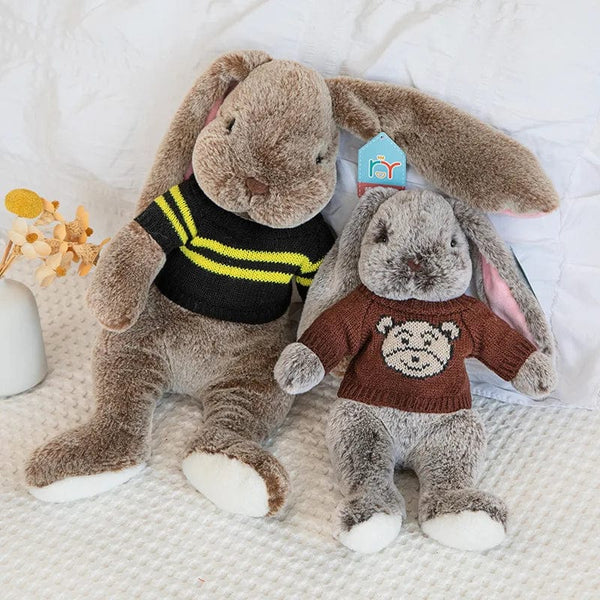 Planet Gates 5 / 45cm Kawaii Long Ear Rabbit Soft Plush Toys Sleeping Cute Bunny Cartoon Stuffed Animal Dolls Child Baby Appease Pillow Birthday Gift