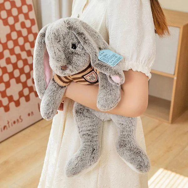 Planet Gates 5 / 45cm Kawaii Long Ear Rabbit Soft Plush Toys Sleeping Cute Bunny Cartoon Stuffed Animal Dolls Child Baby Appease Pillow Birthday Gift