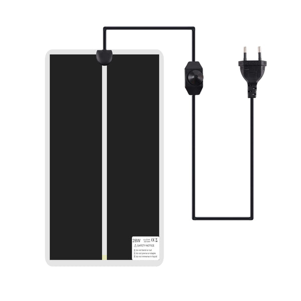 Planet Gates 5-45W Reptiles Heat Mat Terrarium Climbing Pet Heating Warm Pads Adjustable Temperature Controller Mats Reptiles Supplies