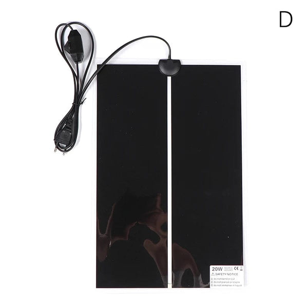 Planet Gates 5-45W Terrarium Reptiles Heat Mat Climbing Pet Heating Warm Pads Adjustable Temperature Controller Mats EU/US