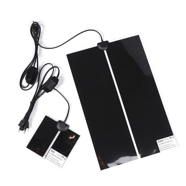 Planet Gates 5-45W Terrarium Reptiles Heat Mat Climbing Pet Heating Warm Pads Adjustable Temperature Controller Mats Reptiles Supplies