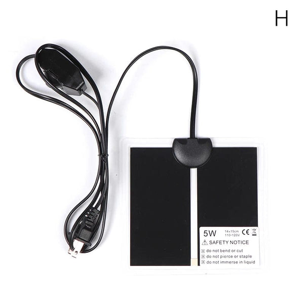 Planet Gates 5-45W Terrarium Reptiles Heat Mat Climbing Pet Heating Warm Pads Adjustable Temperature Controller Mats Reptiles Supplies