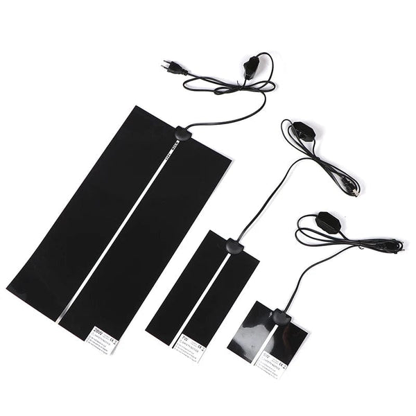 Planet Gates 5-45W Terrarium Reptiles Heat Mat Climbing Pet Heating Warm Pads Adjustable Temperature Controller Mats Reptiles Supplies