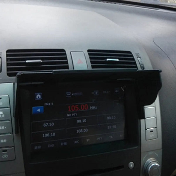 Planet Gates 5.5-10 Inch Car GPS Sunshade Cover GPS Screen Sun Shade Visor Hood Car Central Dashboard GPS Navigation Navigator Display