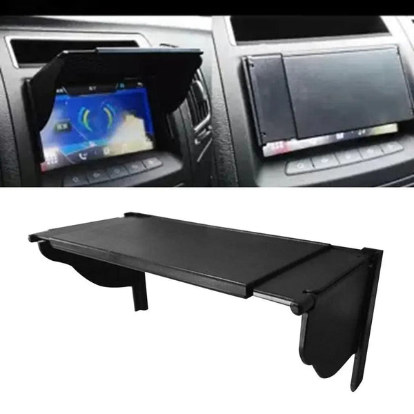 Planet Gates 5.5-10 Inch Car GPS Sunshade Cover GPS Screen Sun Shade Visor Hood Car Central Dashboard GPS Navigation Navigator Display