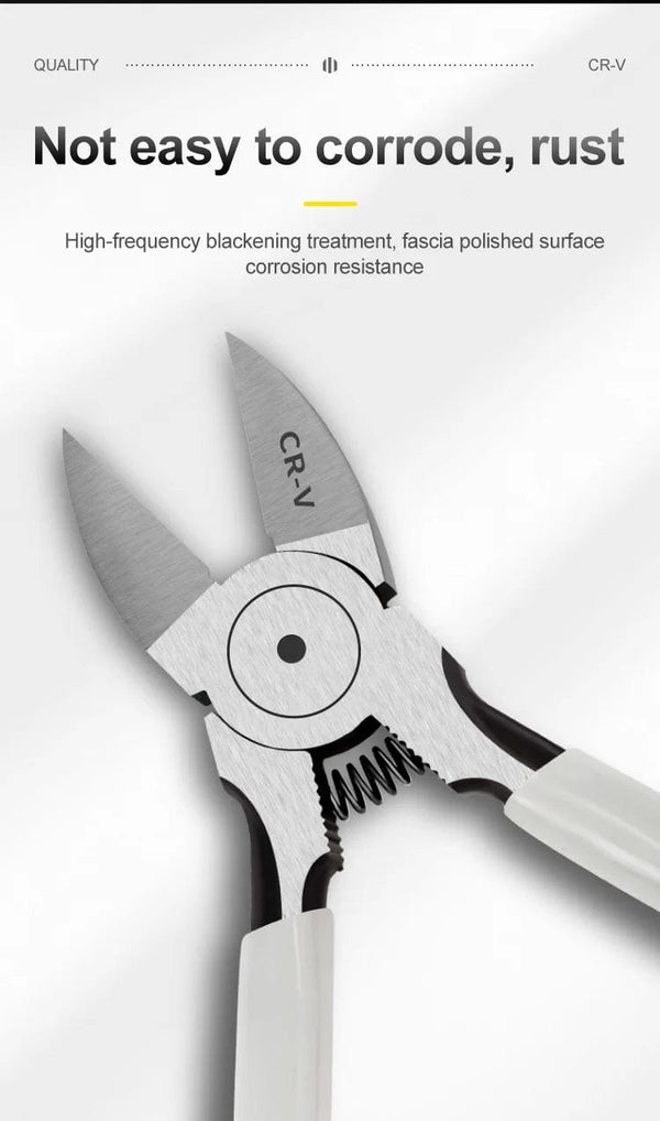 Planet Gates 5/6/8inch Diagonal Pliers Multi Functional Electrical Wire Cable Cutters Cutting Side Snips Flush Nipper Hand Tools