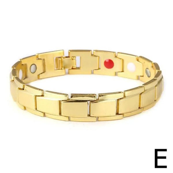 Planet Gates 5 / CN Stainless Steel Magnetic Bracelets for Arthritis Pain Relief Therapy Elastic Bangle Bracelet Jewelry Health Slimming Weight H9I4