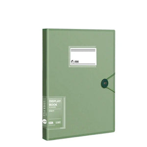 Planet Gates 5 Colors Storage Folders Briefcase Receipt Holder Stationary Paper Organizer Loose Leaf Binder A4 File Folders Documents Clip