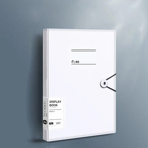 Planet Gates 5 Colors Storage Folders Briefcase Receipt Holder Stationary Paper Organizer Loose Leaf Binder A4 File Folders Documents Clip