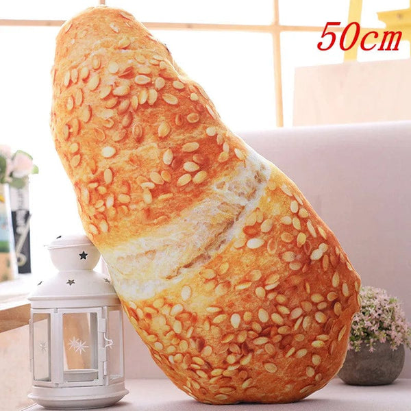 Planet Gates 5 Creative Simulational Plush Bread Burger Shape Pillow Funny Food Nap Pillow And Cushion Kids Toy Birthday Gift 50cm/55cm