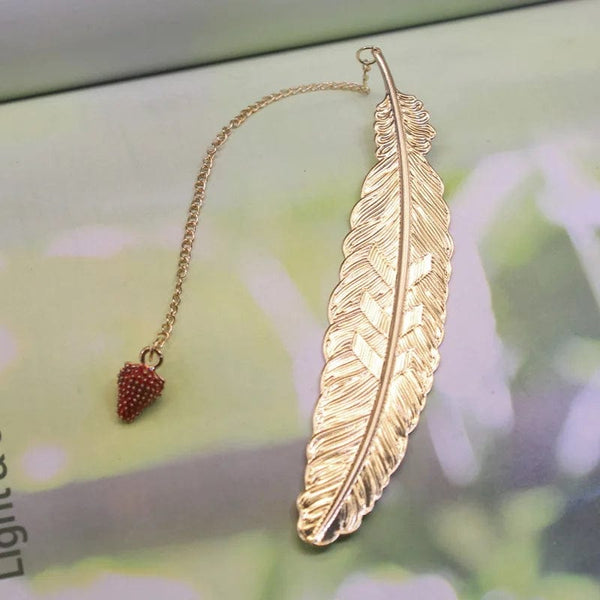 Planet Gates 5 Cute Metal Feather Bookmark  Kawaill Novelty Book Reading Item Creative Gift for Kids Children Stationery Teacher Supplies