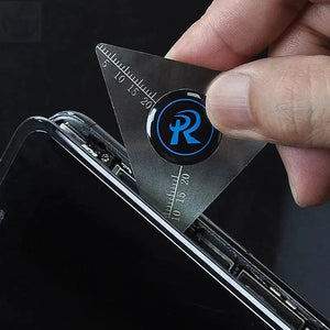 Planet Gates 5 in 1 5pcs/pack Mobile Phone Curved LCD Screen Spudger Opening Pry Card Tools Ultra Thin Flexible Mobile Phone Disassemble Steel Metal