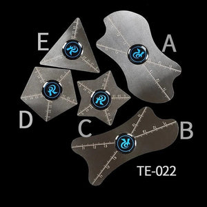 Planet Gates 5 in 1 5pcs/pack Mobile Phone Curved LCD Screen Spudger Opening Pry Card Tools Ultra Thin Flexible Mobile Phone Disassemble Steel Metal