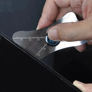 Planet Gates 5 in 1 5pcs/pack Mobile Phone Curved LCD Screen Spudger Opening Pry Card Tools Ultra Thin Flexible Mobile Phone Disassemble Steel Metal