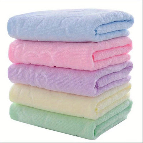 Planet Gates 5 Packs 5pcs Hangable Bear Towel, Hand Towel, Cleaning Towel