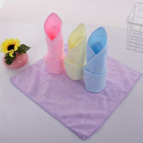 Planet Gates 5 Packs 5pcs Hangable Bear Towel, Hand Towel, Cleaning Towel