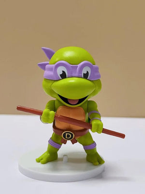 Planet Gates 5 Pcs 5 Pcs/Set Teenage Mutant Ninja Turtles Q Version Figure 8-10cm Raphael Donatello Action Figurine Comic Character Ornaments