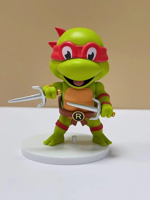 Planet Gates 5 Pcs 5 Pcs/Set Teenage Mutant Ninja Turtles Q Version Figure 8-10cm Raphael Donatello Action Figurine Comic Character Ornaments