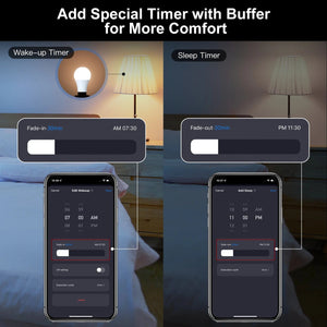 Planet Gates 5 PCs / CHINA MOES 1-9PCS 9W AC90-240V Tuya ZigBee Smart LED Light Bulb RGB E27 Dimmable APP Remote Control Alexa Google Home Voice Control