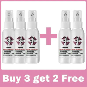 Planet Gates 5 PCS Pet insect repellent spray Drive away fleas lice ticks Sterilization Relieve skin itching Suitable for deworming cats and dogs