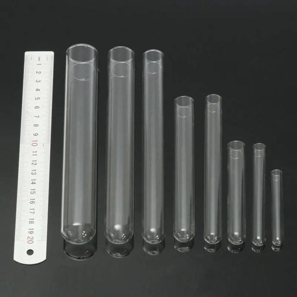 Planet Gates 5 pieces of glass transparent test tube 10mm-30mm borosilicate  U-shaped bottom laboratory school education supplies