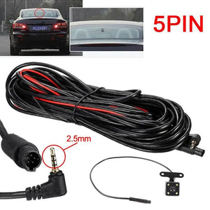 Planet Gates 5 Pin HD Car Rear View Camera Wide Angle 170 Degree Parking Camera Reverse 4LED Night Vision Video Camera For Car Accessories