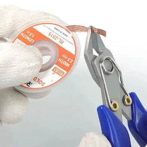 Planet Gates 5" Precision Diagonal RL-0001 Pliers Cutting Pliers for Wire Cable Cutter High Hardness HDR 56-58 Electronic Repair Hand Tools