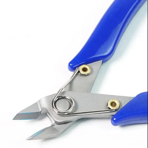 Planet Gates 5" Precision Diagonal RL-0001 Pliers Cutting Pliers for Wire Cable Cutter High Hardness HDR 56-58 Electronic Repair Hand Tools
