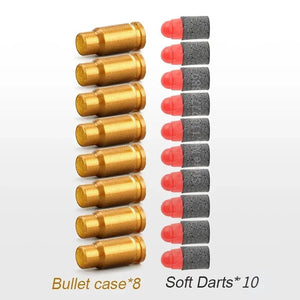 Planet Gates 5 sets / CN Children Toy Guns Desert Eagle Pistol Manual Handgun Toy Foam Dart Blaster Shooting Model Launcher For Boys Girls Outdoor Games
