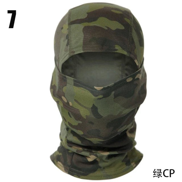 Planet Gates 5 Tactical Camouflage Balaclava Full Face Mask Wargame CP Military Hat Hunting Bicycle Cycling Army Multicam Bandana Neck Gaiter