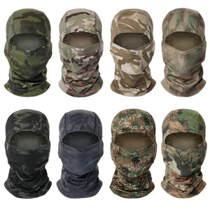 Planet Gates 5 Tactical Camouflage Balaclava Full Face Mask Wargame CP Military Hat Hunting Bicycle Cycling Army Multicam Bandana Neck Gaiter