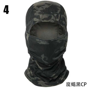 Planet Gates 5 Tactical Camouflage Balaclava Full Face Mask Wargame CP Military Hat Hunting Bicycle Cycling Army Multicam Bandana Neck Gaiter