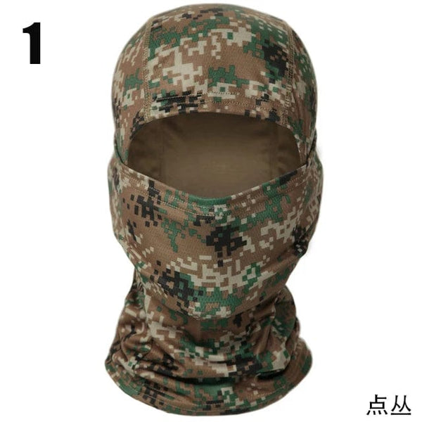 Planet Gates 5 Tactical Camouflage Balaclava Full Face Mask Wargame CP Military Hat Hunting Bicycle Cycling Army Multicam Bandana Neck Gaiter