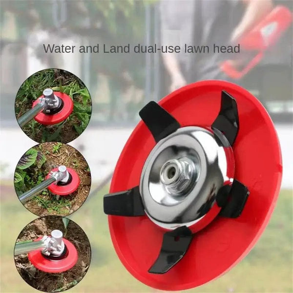 Planet Gates 5-tooth Blade Garden Mower Multi-function Weeding Disc Steel Dual-purpose Cutting Head Trimmer Garden Power Tools