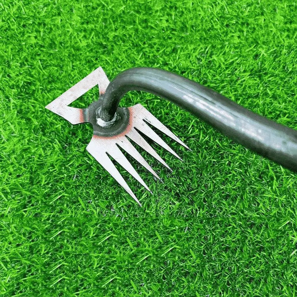 Planet Gates 5 tooth / China 2 In 1 Garden Rake Manual Weed Grass Rooting Tool Puller Shovel 5/6/11 Tooth Weeding Removal Hand Gardening Loose Soil Tool