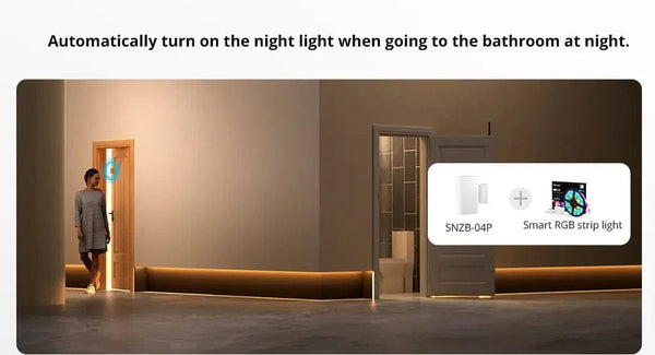 Planet Gates 5 units / CHINA Sonoff Zigbee SNZB-04p Window/door Sensor Esp32 Smart Home Automation Kits For Ewelink ZBBridge Alexa Zigbee2mqtt Home Assistant