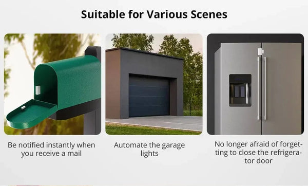 Planet Gates 5 units / CHINA Sonoff Zigbee SNZB-04p Window/door Sensor Esp32 Smart Home Automation Kits For Ewelink ZBBridge Alexa Zigbee2mqtt Home Assistant