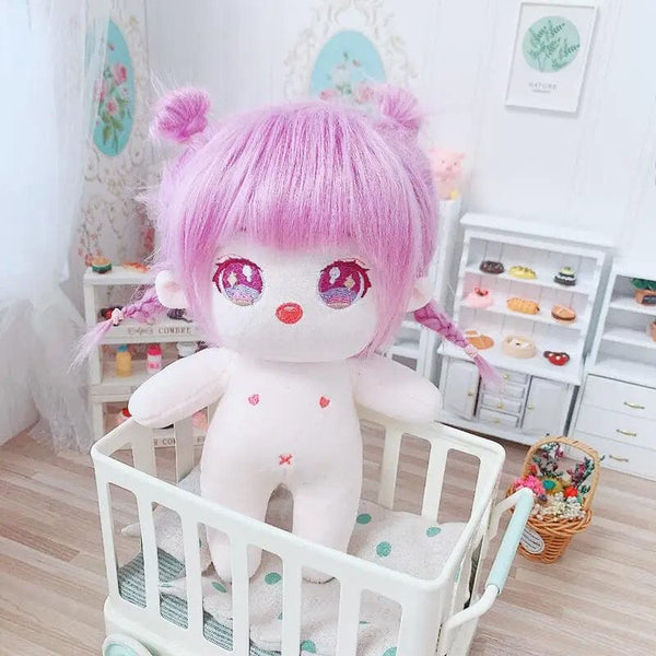 Planet Gates 5 / without skeleton 20cm IDol Doll Skeleton No attributes Star Plush Cotton Dolls Cute long Fried Hair Curly Hair Toys Fans Collection Children Gift