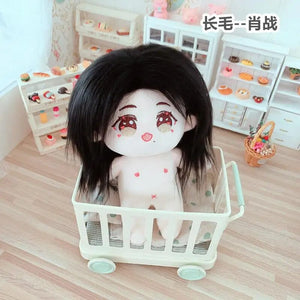 Planet Gates 5 / without skeleton 20cm IDol Doll Skeleton No attributes Star Plush Cotton Dolls Cute long Fried Hair Curly Hair Toys Fans Collection Children Gift