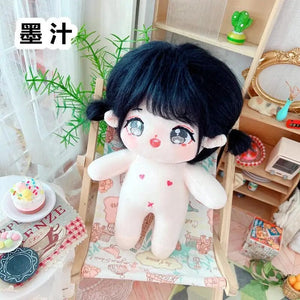 Planet Gates 5 / without skeleton 20cm IDol Doll Skeleton No attributes Star Plush Cotton Dolls Cute long Fried Hair Curly Hair Toys Fans Collection Children Gift