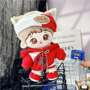 Planet Gates 5 / without skeleton 20cm IDol Doll Skeleton No attributes Star Plush Cotton Dolls Cute long Fried Hair Curly Hair Toys Fans Collection Children Gift