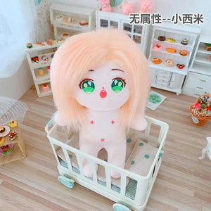 Planet Gates 5 / without skeleton 20cm IDol Doll Skeleton No attributes Star Plush Cotton Dolls Cute long Fried Hair Curly Hair Toys Fans Collection Children Gift