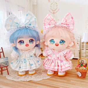 Planet Gates 5 / without skeleton 20cm IDol Doll Skeleton No attributes Star Plush Cotton Dolls Cute long Fried Hair Curly Hair Toys Fans Collection Children Gift