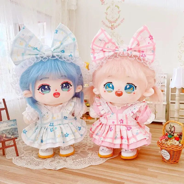 Planet Gates 5 / without skeleton 20cm IDol Doll Skeleton No attributes Star Plush Cotton Dolls Cute long Fried Hair Curly Hair Toys Fans Collection Children Gift